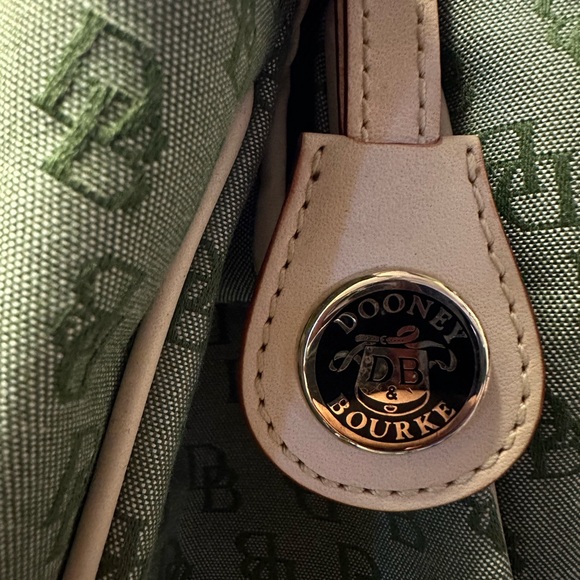 Dooney Bourke Buckle Satchel - Picture 4 of 9